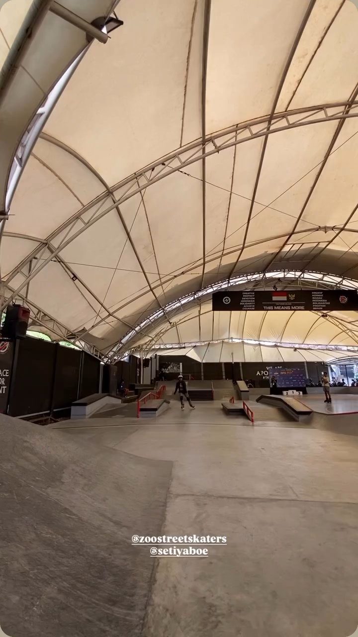 The first time I entered a competition #skatepark #spot 