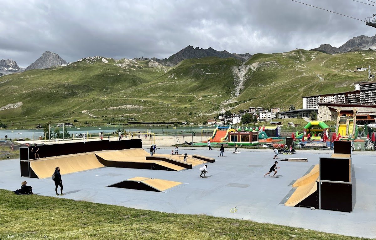 Skatepark de Tignes le lac — rollerblading spot in Tignes, France