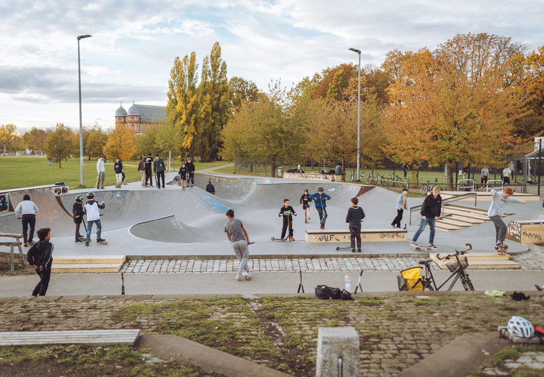 Skatepark Karlsruhe Otto-Dullenkopf-Anlage Ostring — rollerblading spot in Karlsruhe, Germany