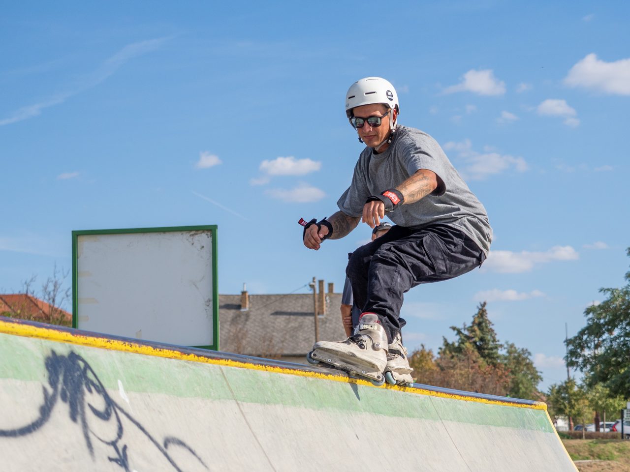 Rollerblading clip