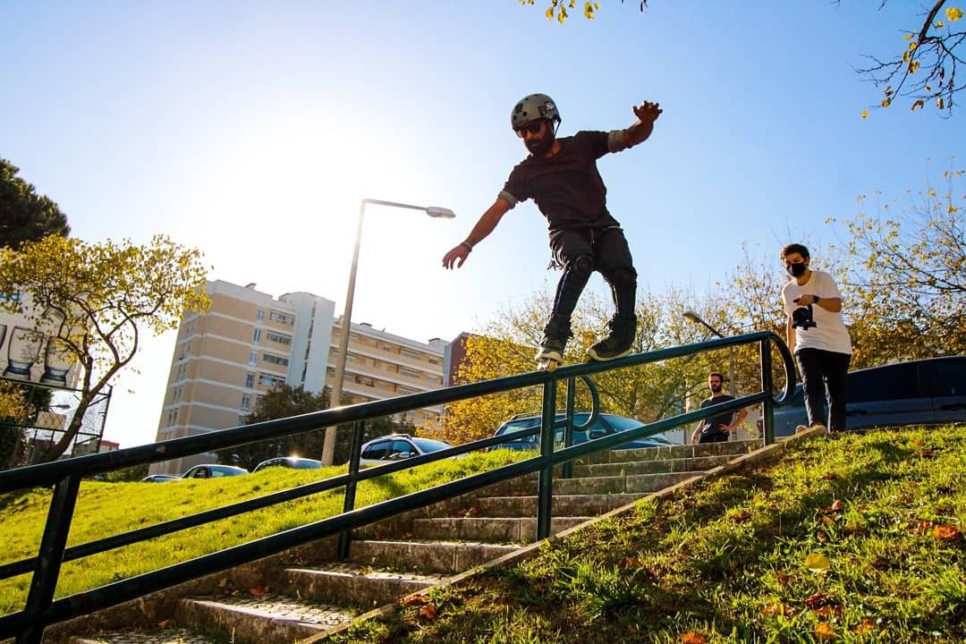 Olivais session #trick #spot #crew #skatepark #session #city #competition #friends 