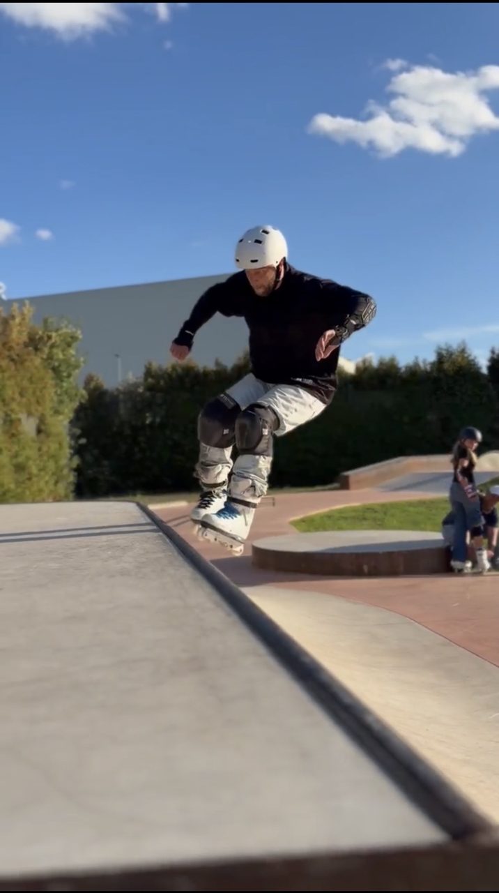 #spot #trick #crew #skatepark #session #friends 