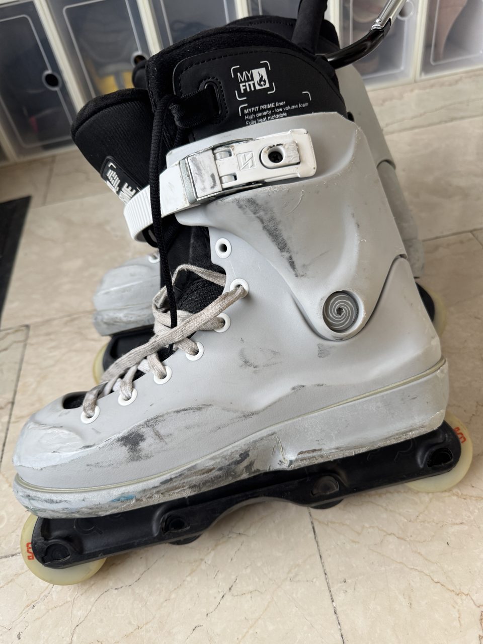 Rollerblading clip