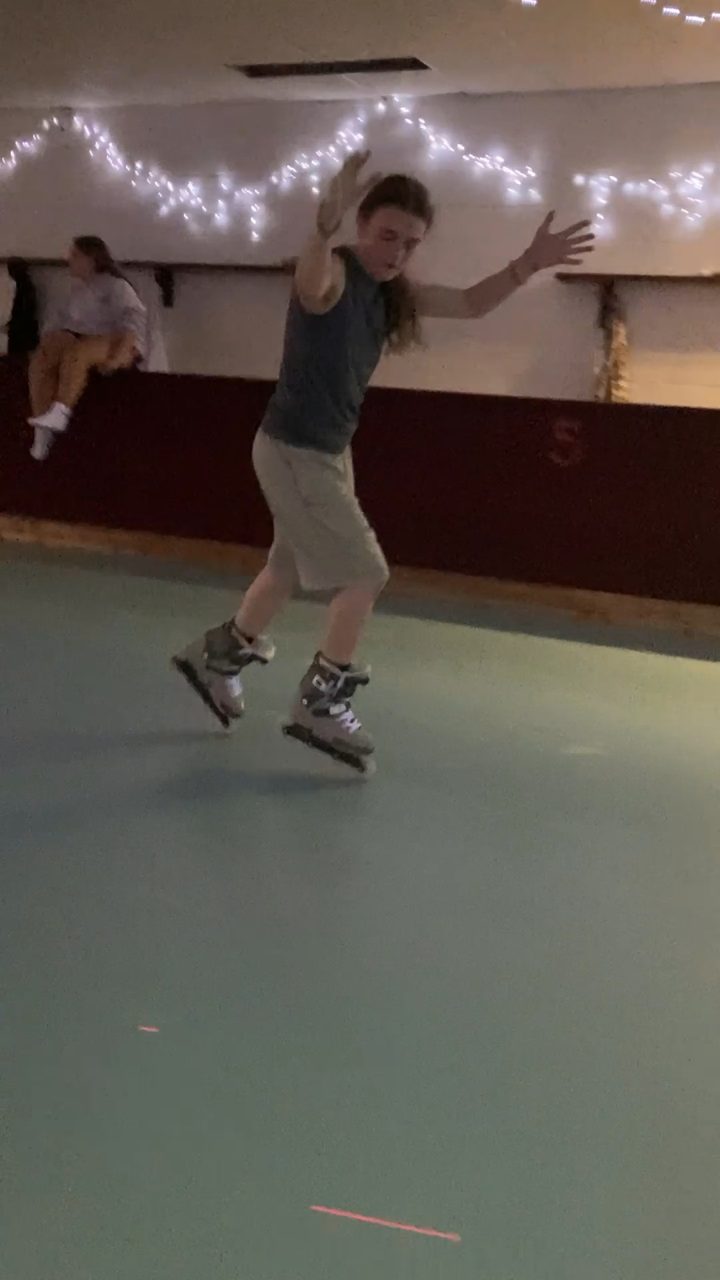 Rollerblading clip