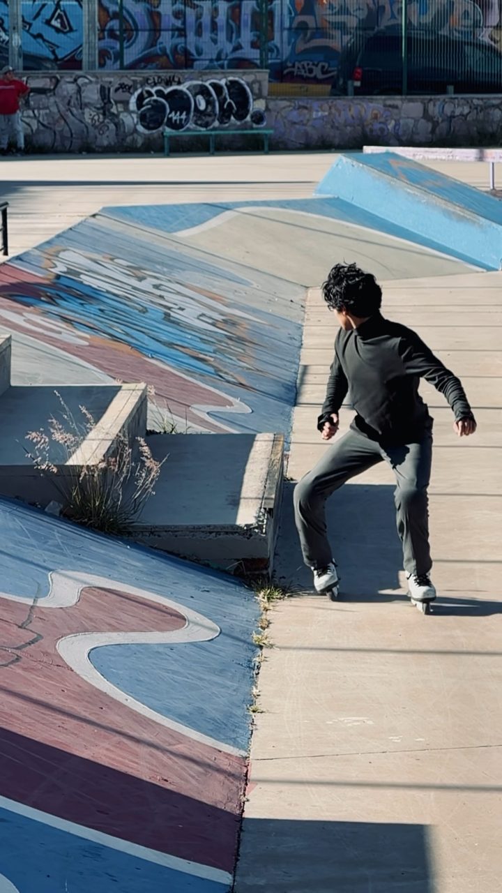 I am learning #skatepark #spot #trick 