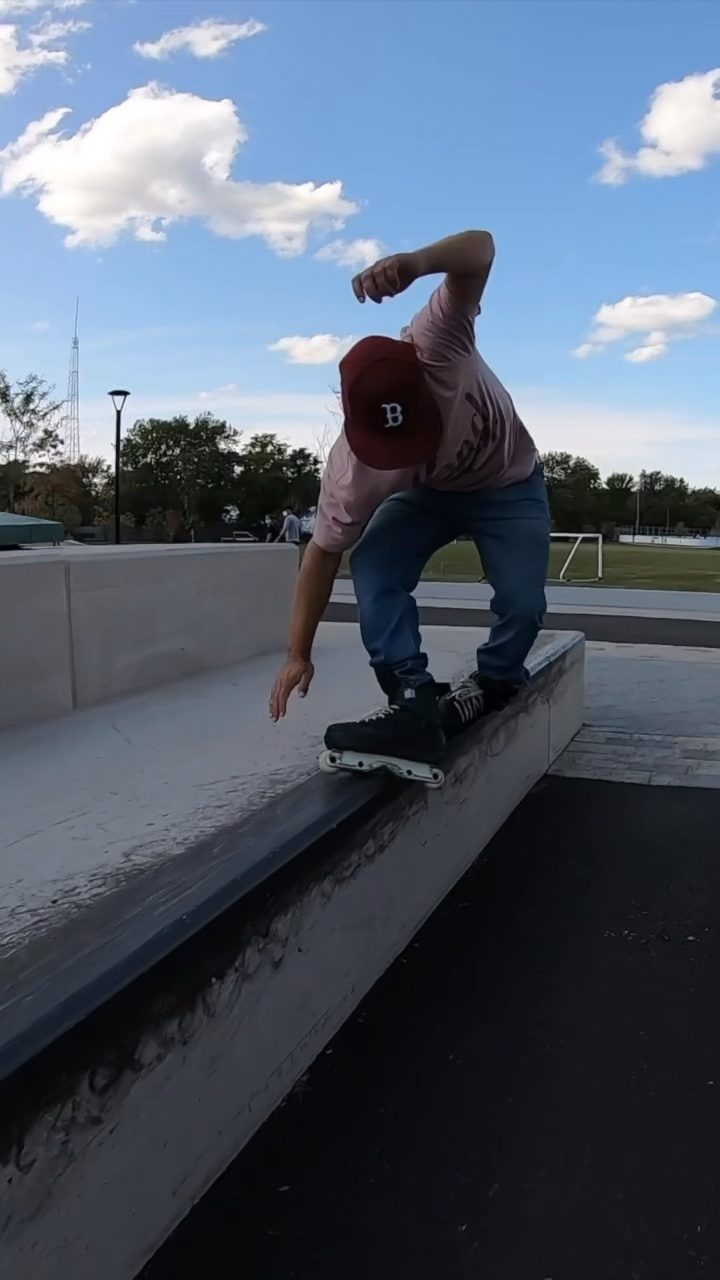 Keegan Smith kills a ledge. #skatepark #spot #session 