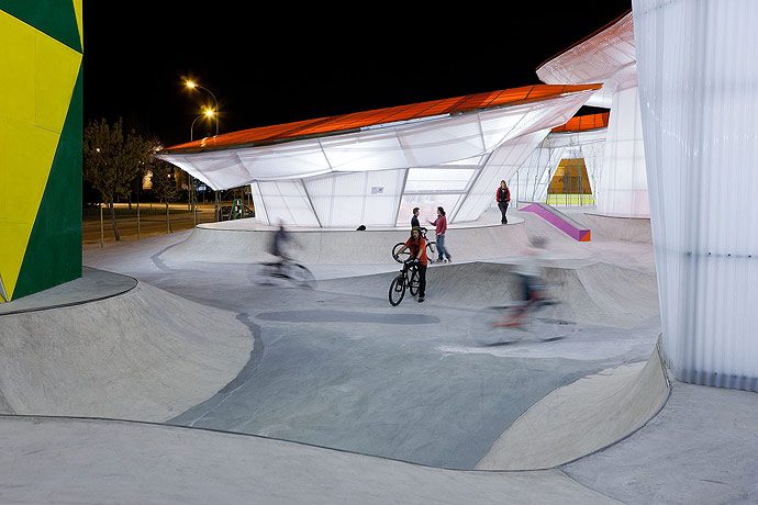 Young Factory of Mérida — rollerblading spot in Mérida, Spain