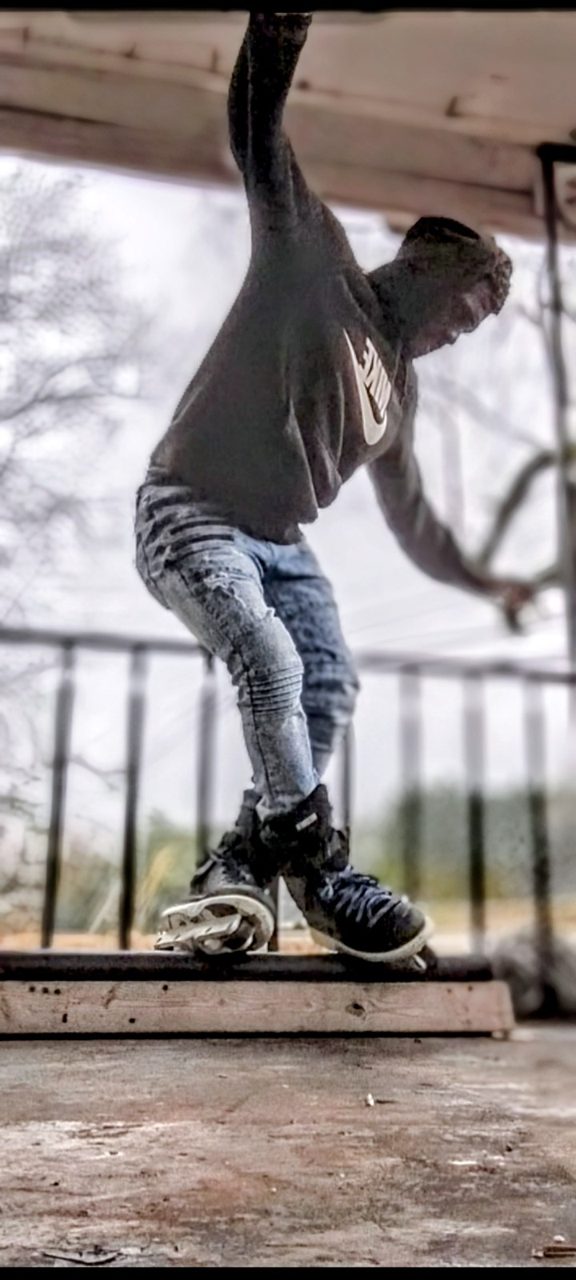 Rollerblading clip
