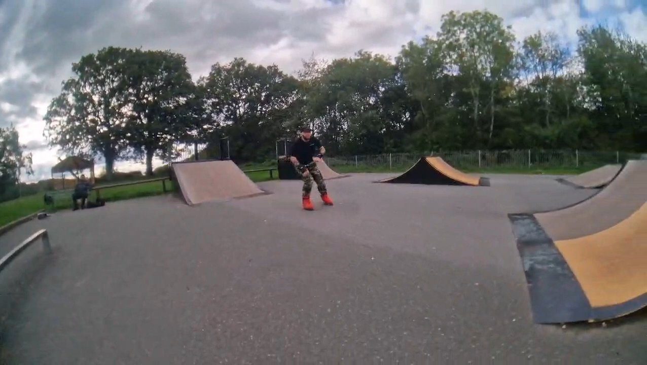 Curzey *01* #crew #skatepark #trick #edit