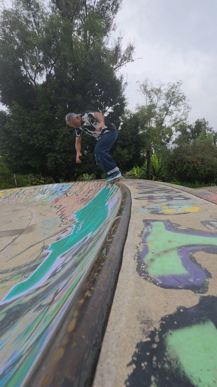 Skatepark Atlantis. Copping Topside Soul. #trick #skatepark 
