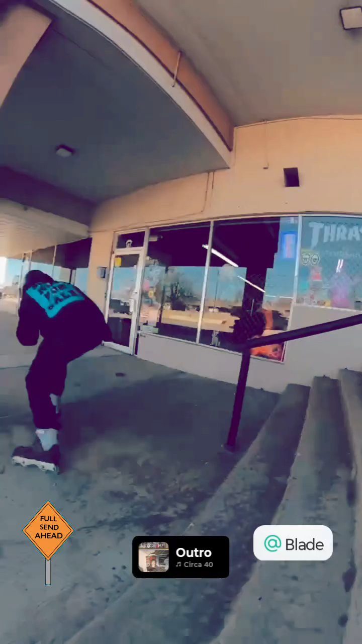 My first street down rail 
