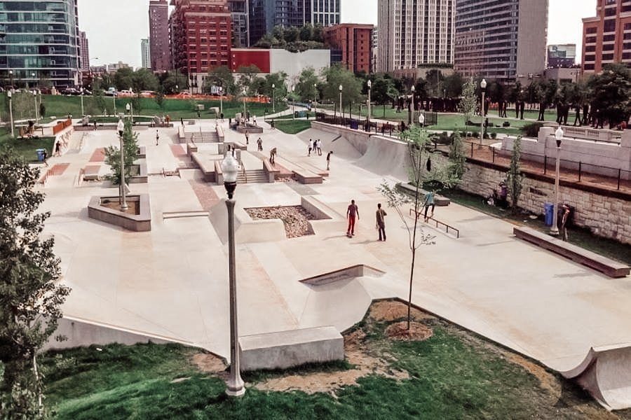 Grant Skate Park — rollerblading spot in Chicago, USA