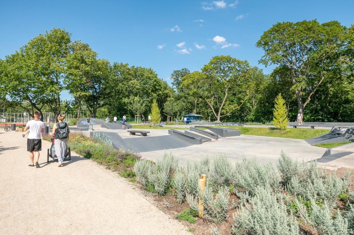 Skatepark im Nordpark — rollerblading spot in Erfurt, Germany
