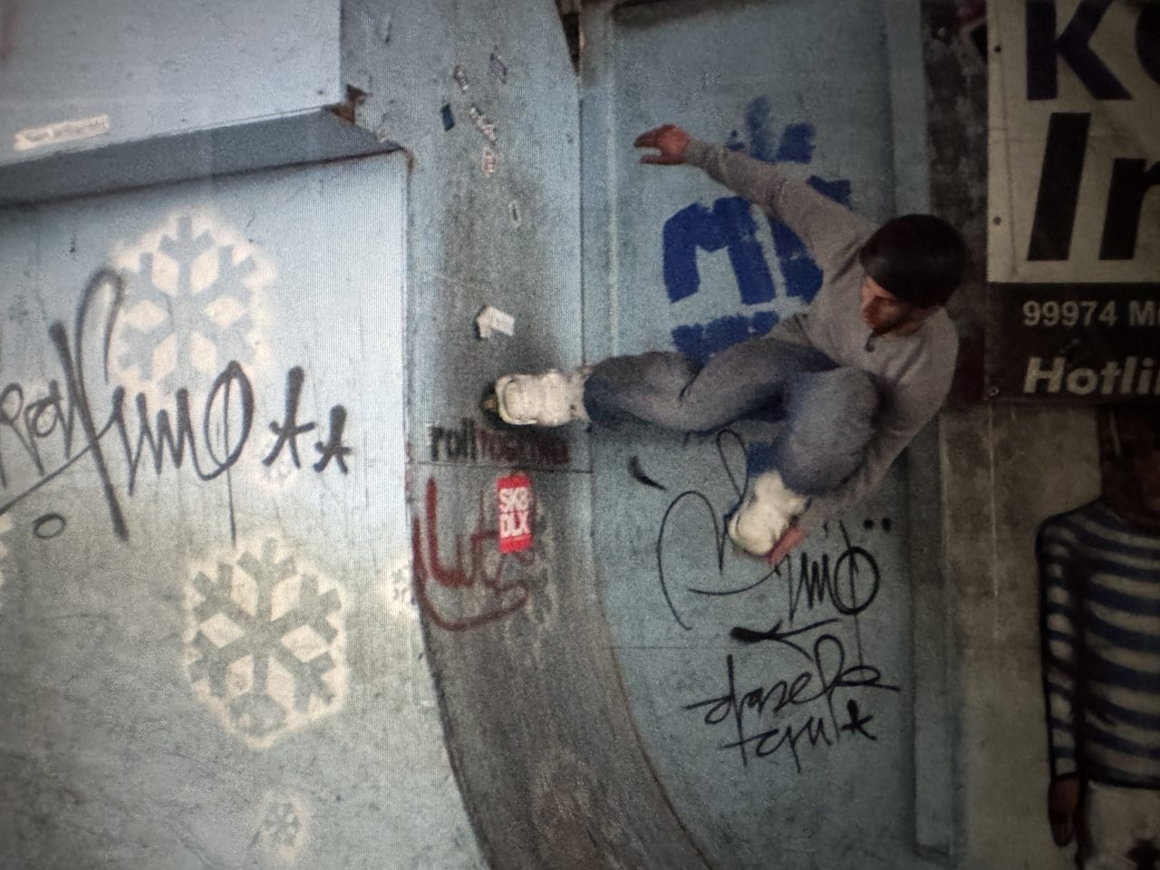 Rollerblading clip