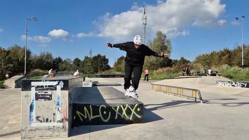 My first acid on the new USD Shadow skates.
#session #competition #skatepark #trick #spot 