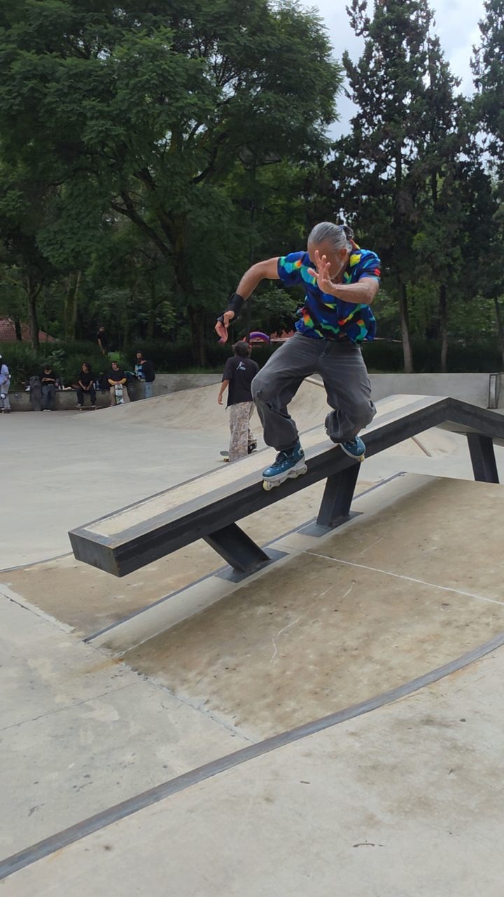 Skatepark Coyotes. Mizou en cajón de bajada #skatepark #trick 