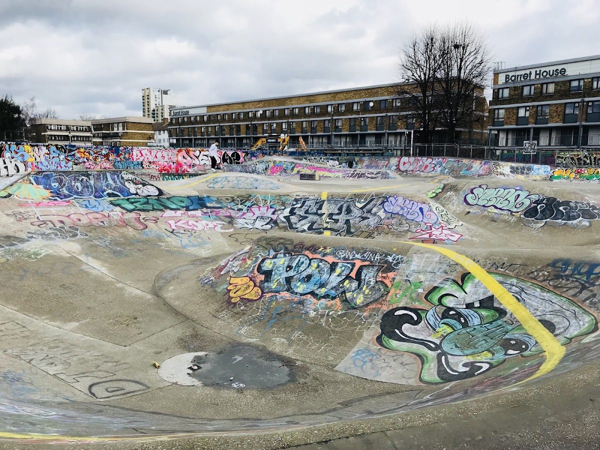 Stockwell Skate Park — rollerblading spot in London, UK