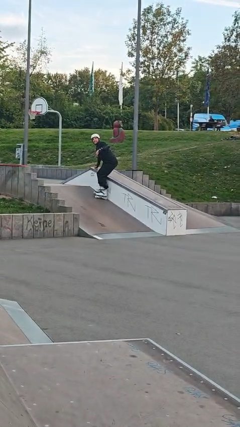 First Switch Frontside #trick #crew #spot #skatepark #session #city #competition #friends 