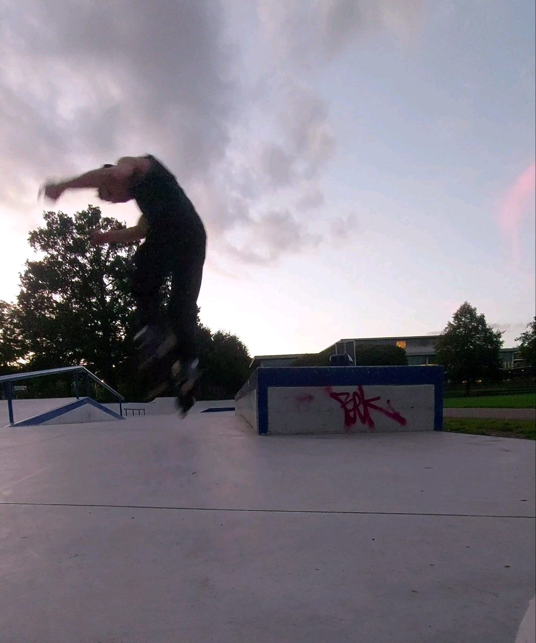 Farfffinugennniinnin #skatepark #trick #session 