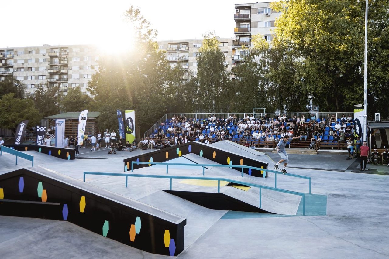 Budapest Garden Skatepark — rollerblading spot in Budapest, Magyarország