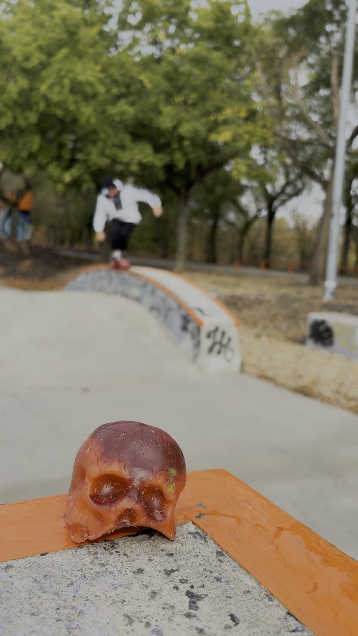 Rollerblading clip