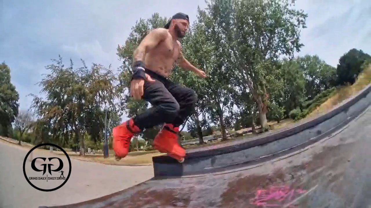 Rollerblading clip