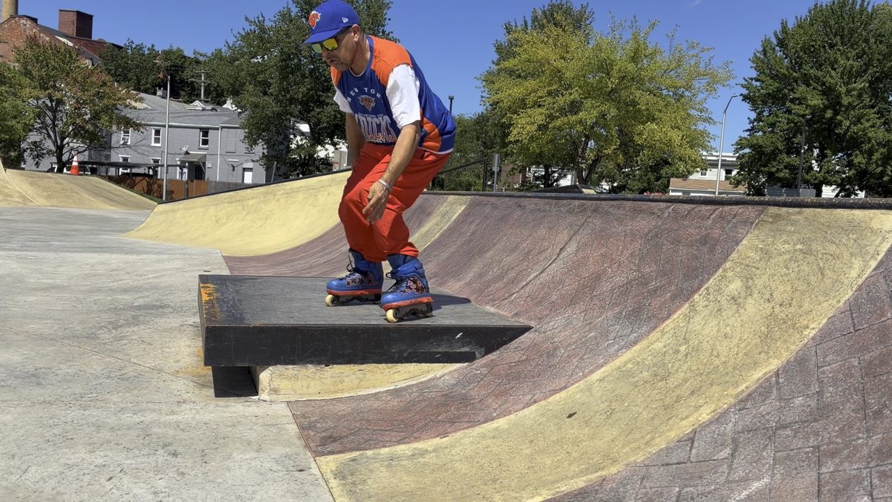 Rollerblading clip
