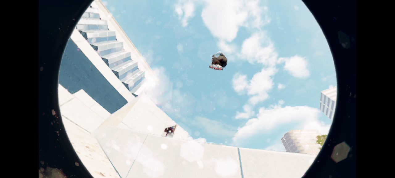 Rollerblading clip
