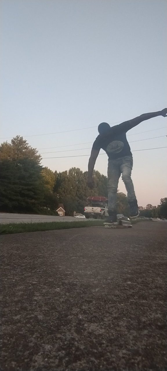 Rollerblading clip