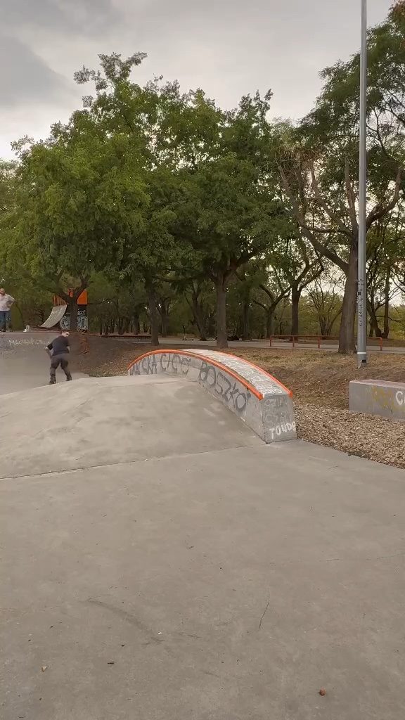 Rollerblading clip