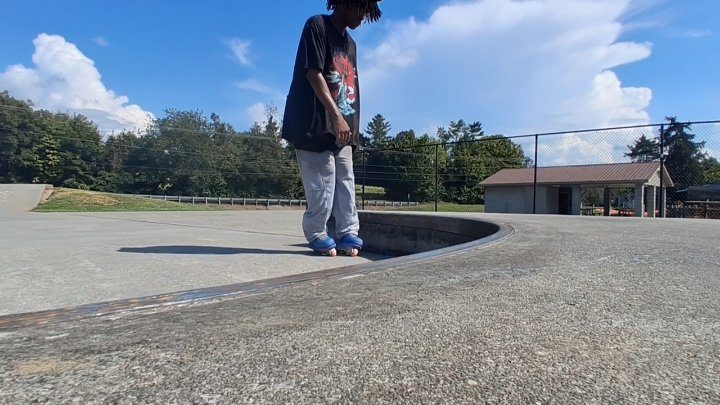 Mini edit at the skatepark 