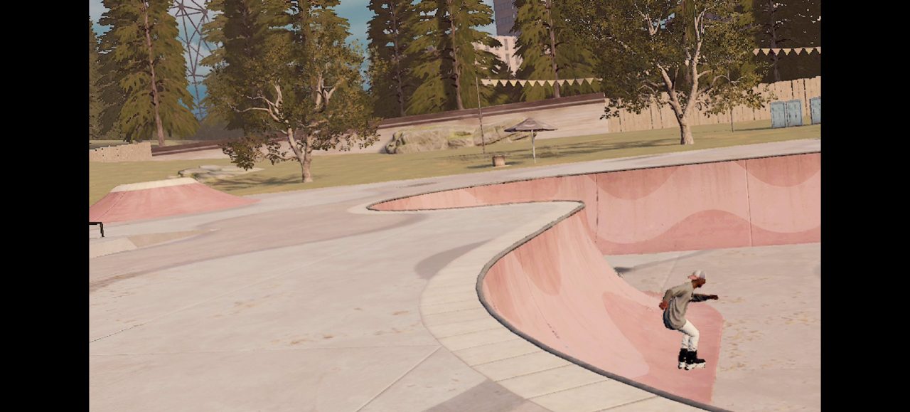 Rollerblading clip