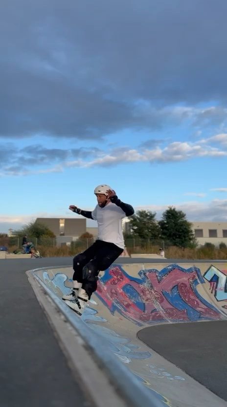 #spot #trick #crew #skatepark #session #friends 