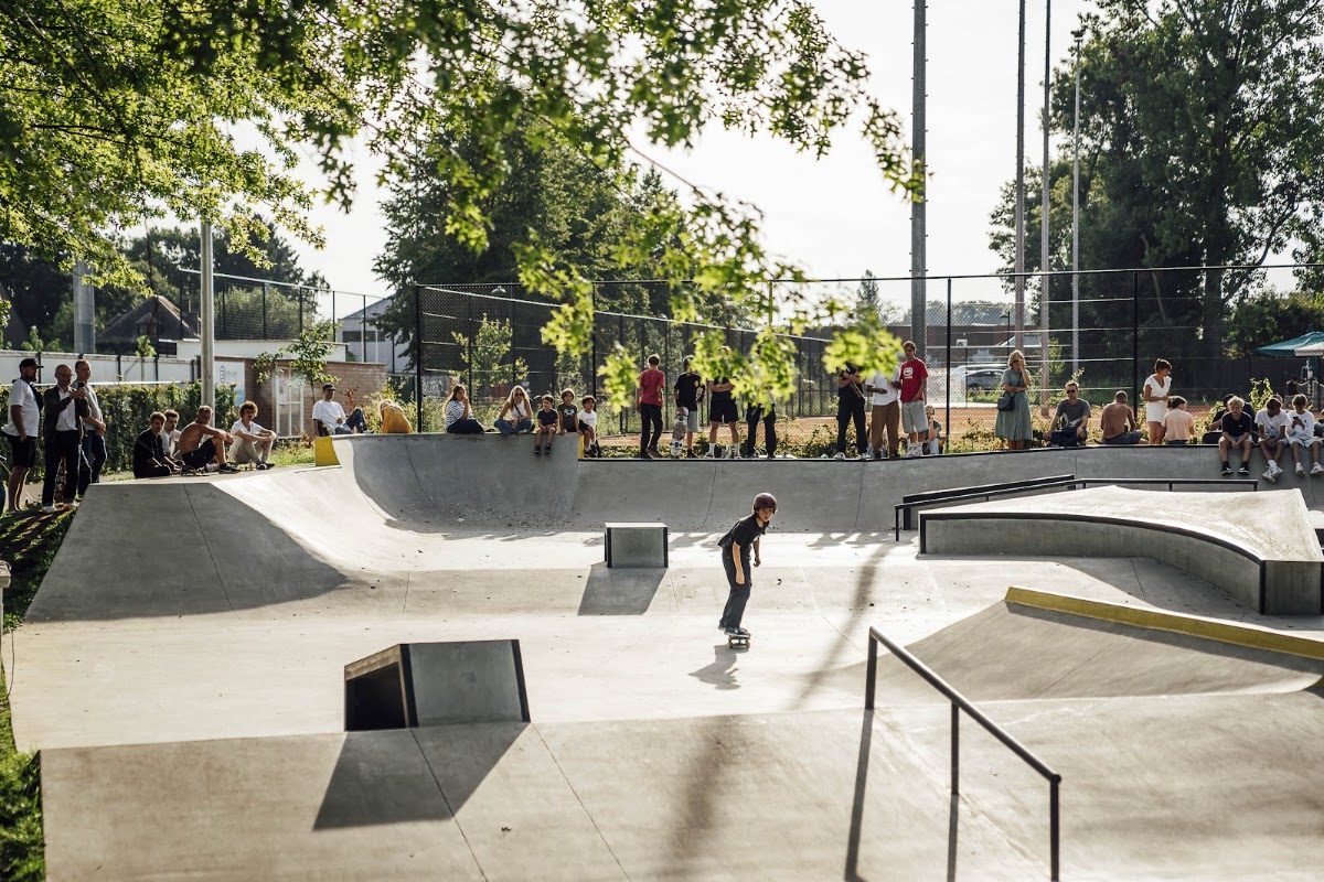 Skatepark de kimpel Bilzen — rollerblading spot in Bilzen, Belgium