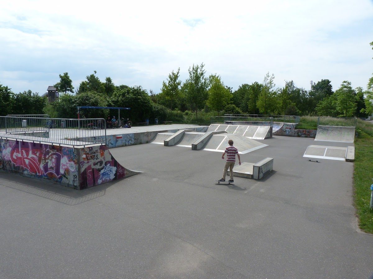 Bürgerpark Skatepark — rollerblading spot in Mannheim, Germany