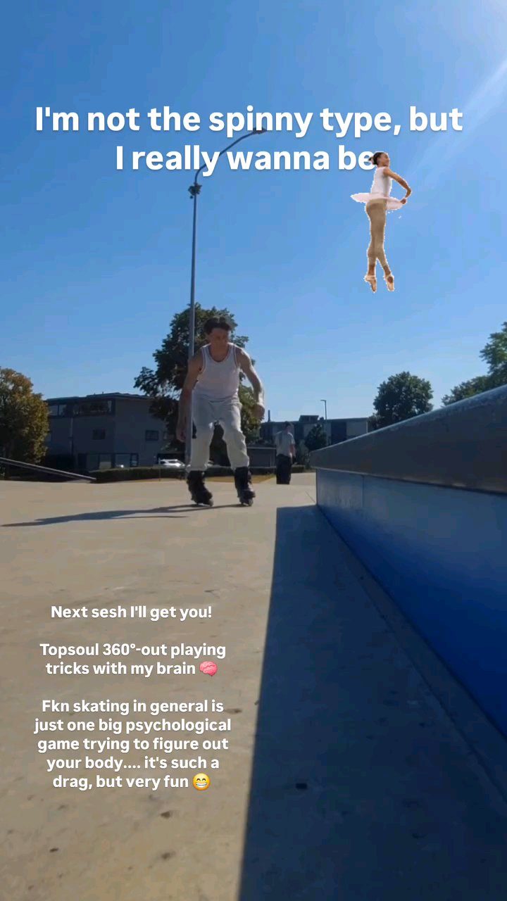 Topsoul 360° out on a ledge. Not perfect, but getting there.... the heat didn't help tho hahahaah


#trick #skatepark #session #friends 