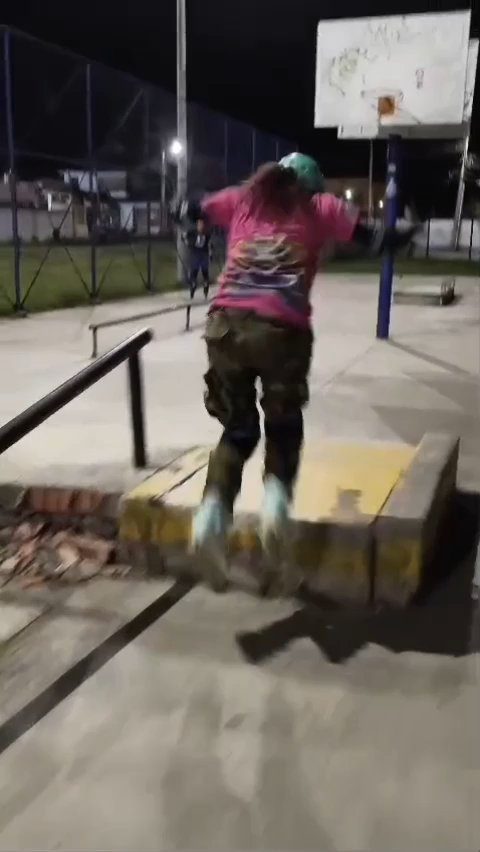 Rollerblading clip