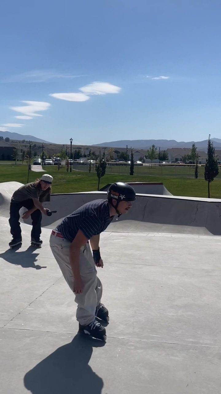 Yeah I skate very bro #skatepark 