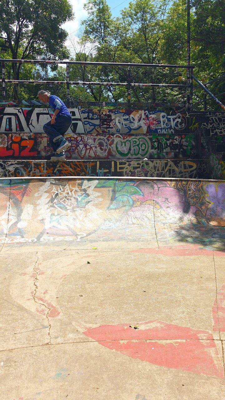 Soul to Makio grab Las Gradas de Skatepark Parque Lira #spot #trick #skatepark 