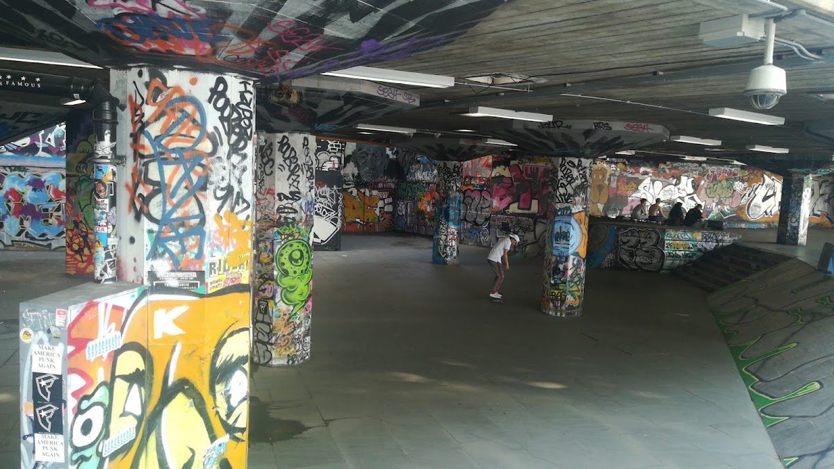 Southbank Skate Space — rollerblading spot in London, UK
