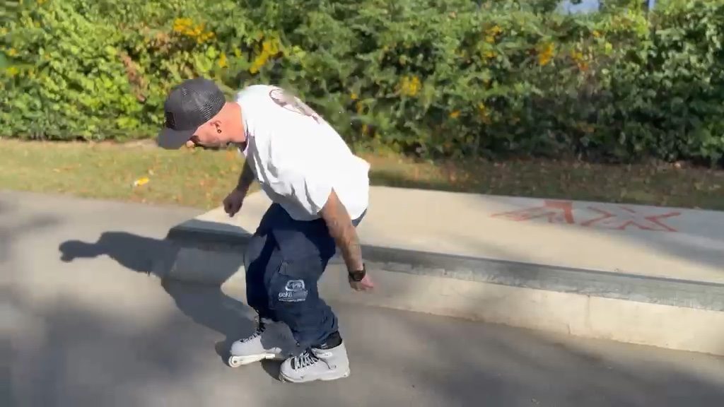 Rollerblading clip