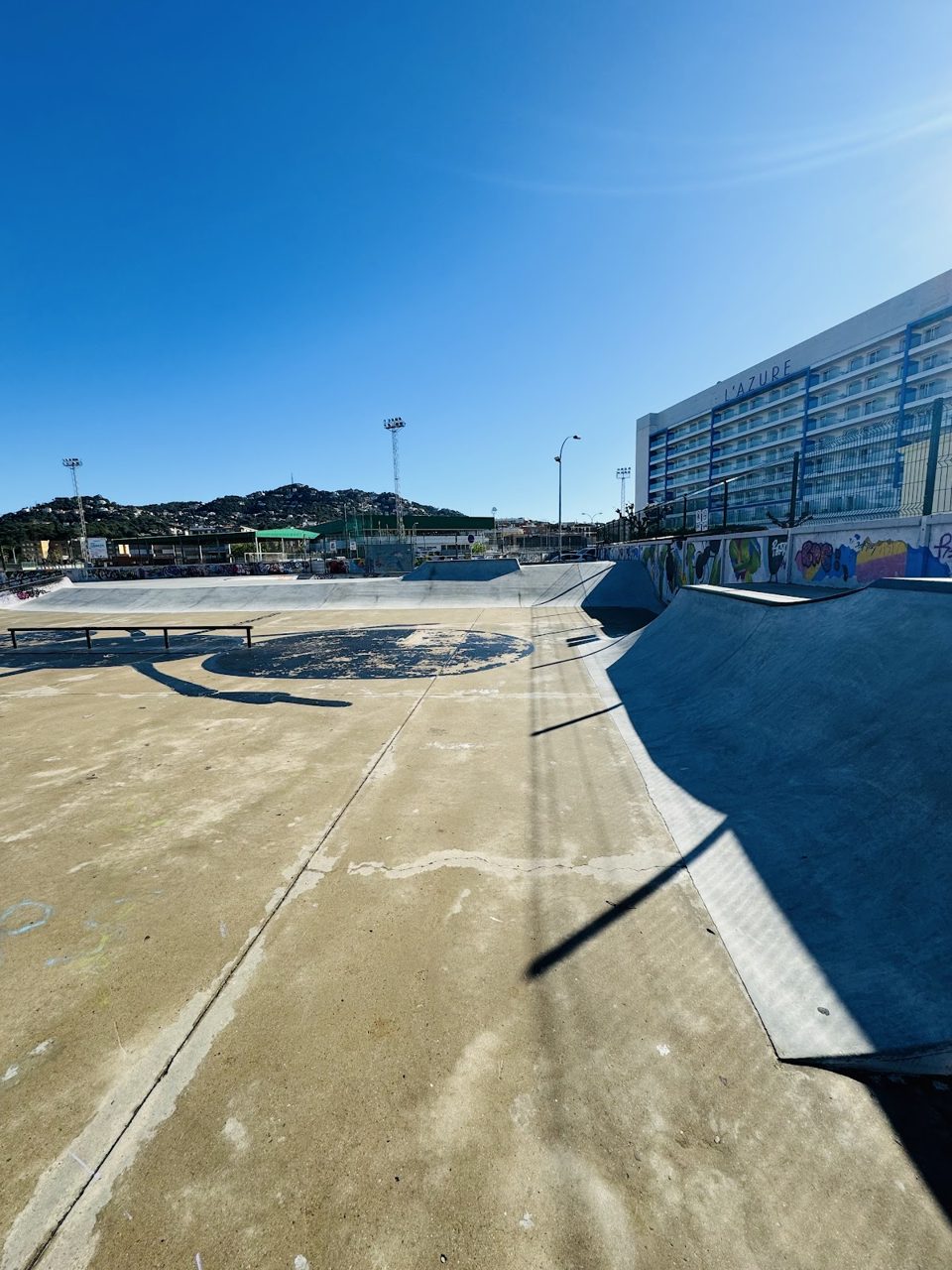 Pista skater — rollerblading spot in Lloret de Mar, Spain