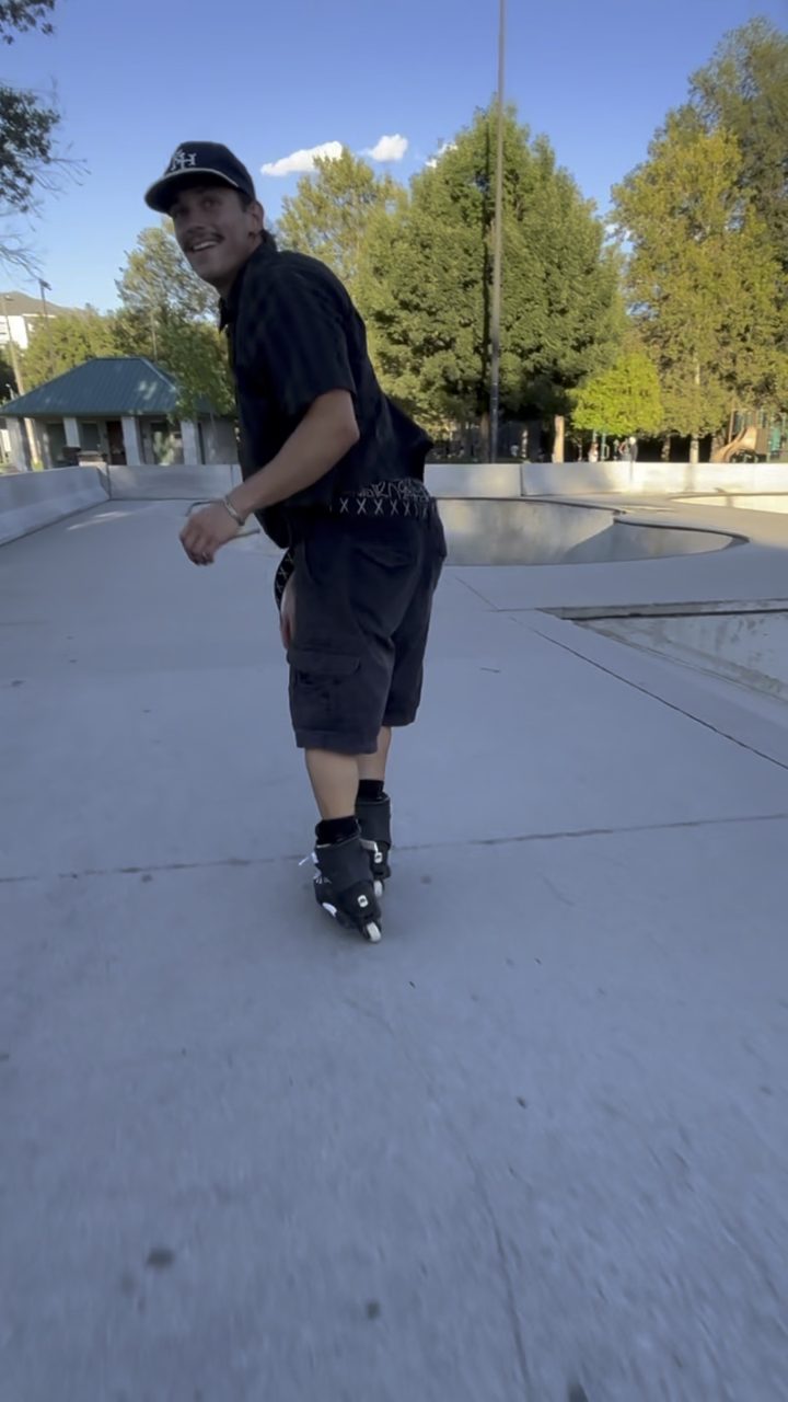 Lil sesh #skatepark 