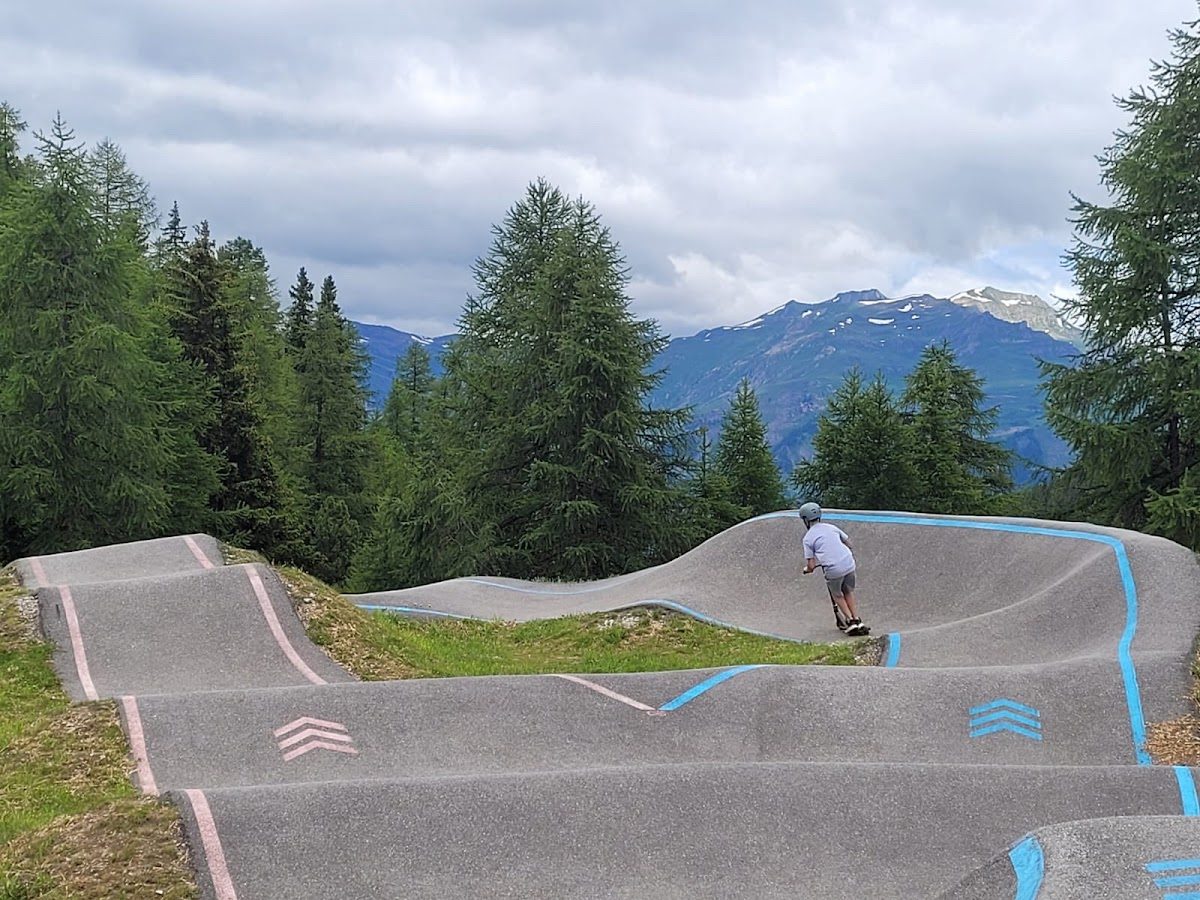 Pumptrack La Plagne par bikesolutions — rollerblading spot in La Plagne, France