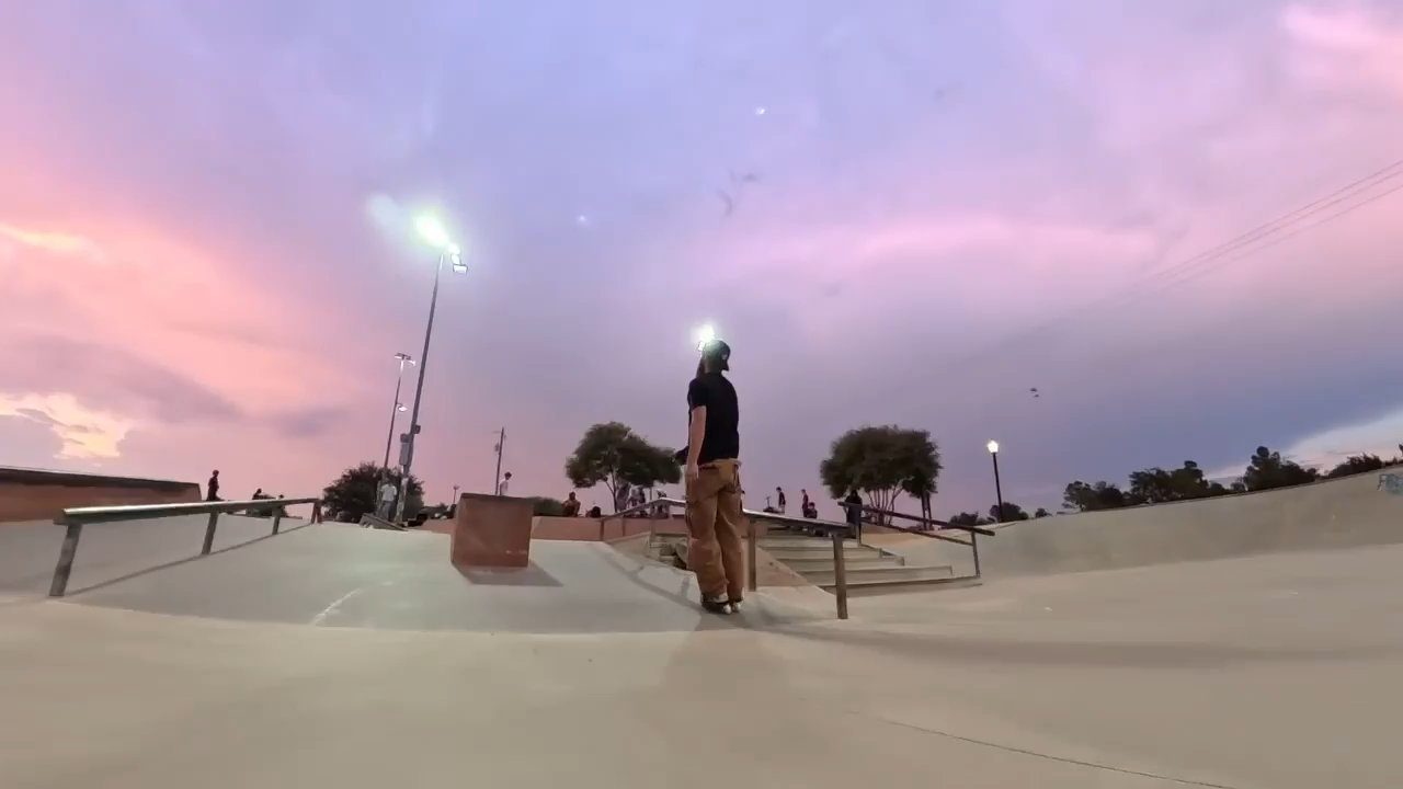 Got a line in at the Norman skate park