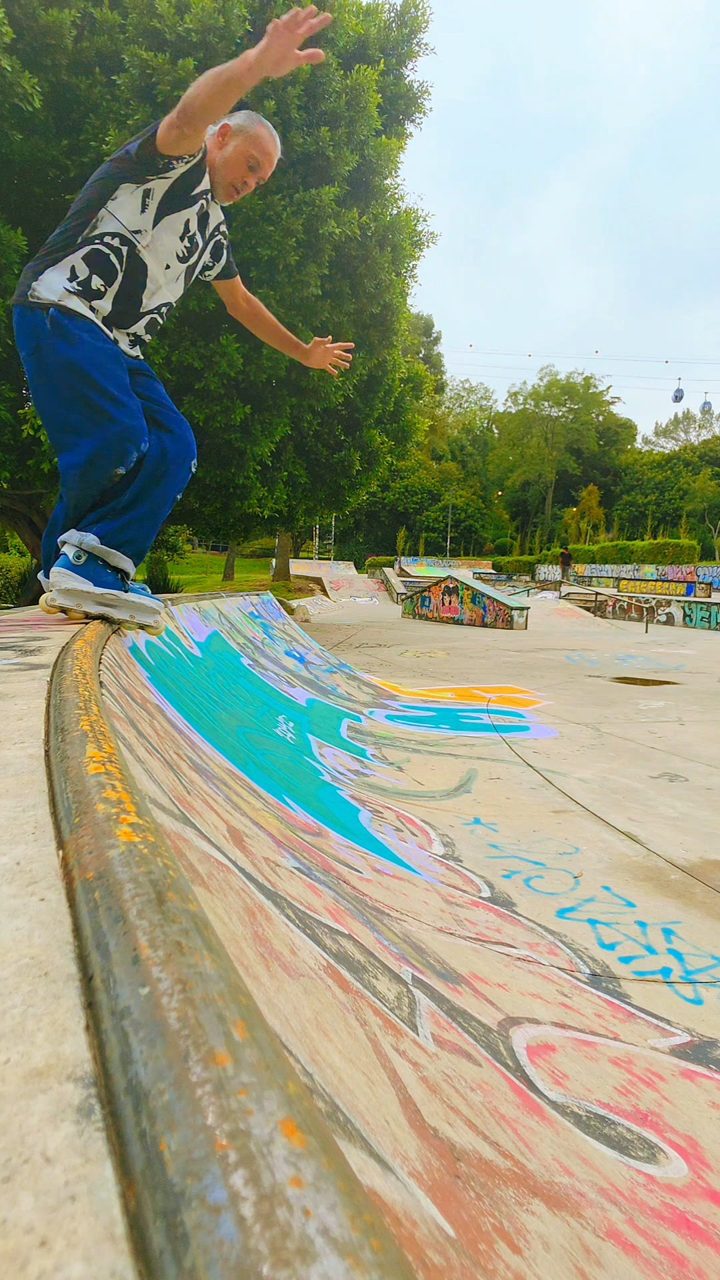 Skatepark Atlantis. Copping Backside Unity. #trick #skatepark 