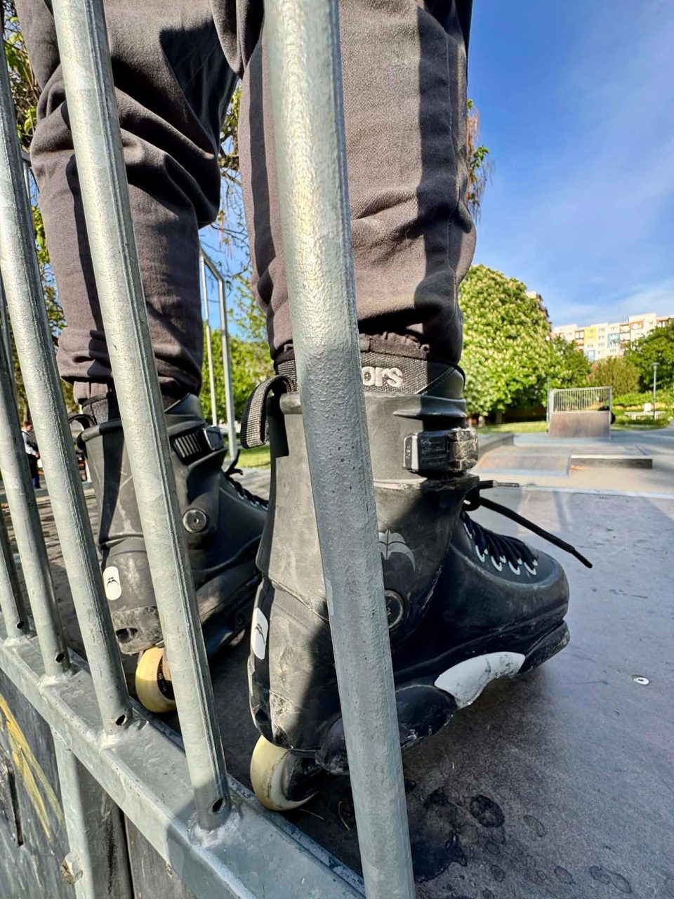 Rollerblading clip