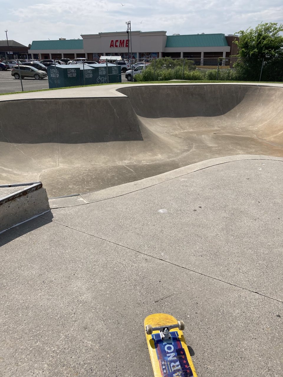 Skateboard park — rollerblading spot in Cape May, USA