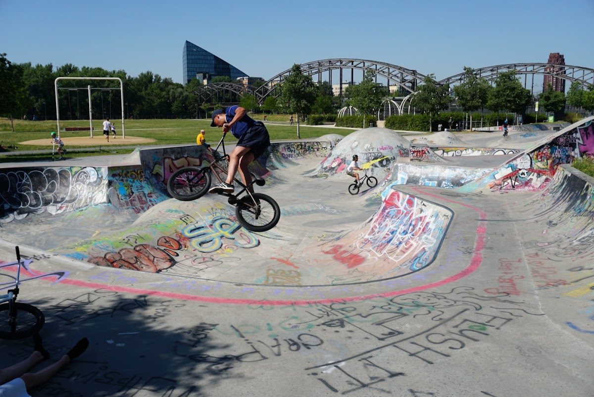 Skatepark Osthafen Frankfurt — rollerblading spot in Frankfurt am Main, Germany