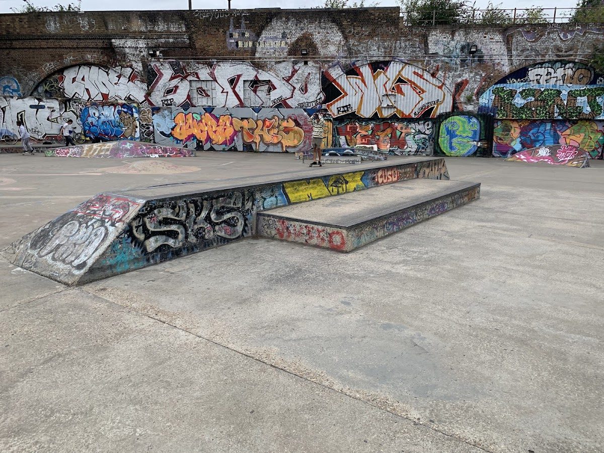 Mile End Park Skatepark — rollerblading spot in London, UK